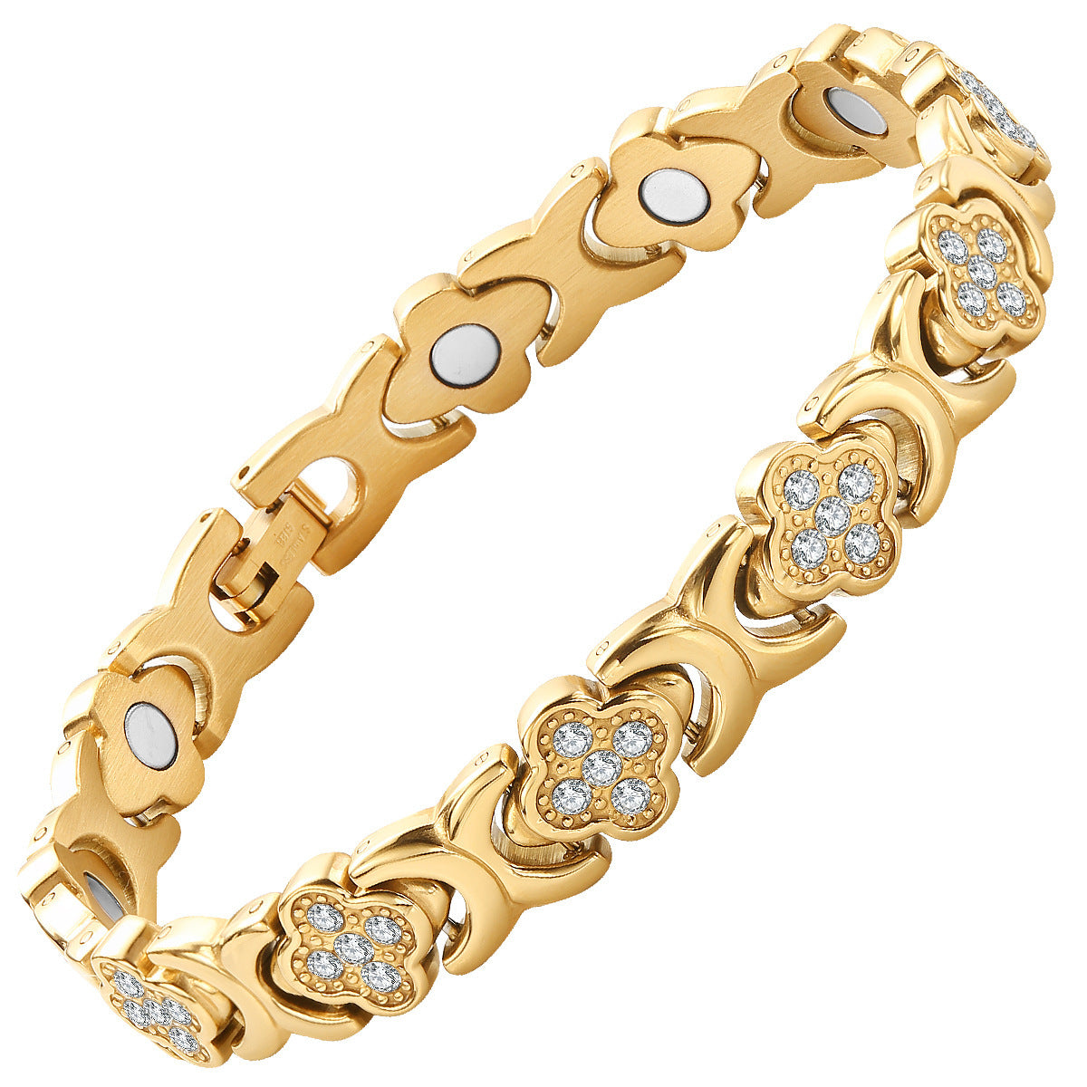 Fashion Clover Diamond Bracelet