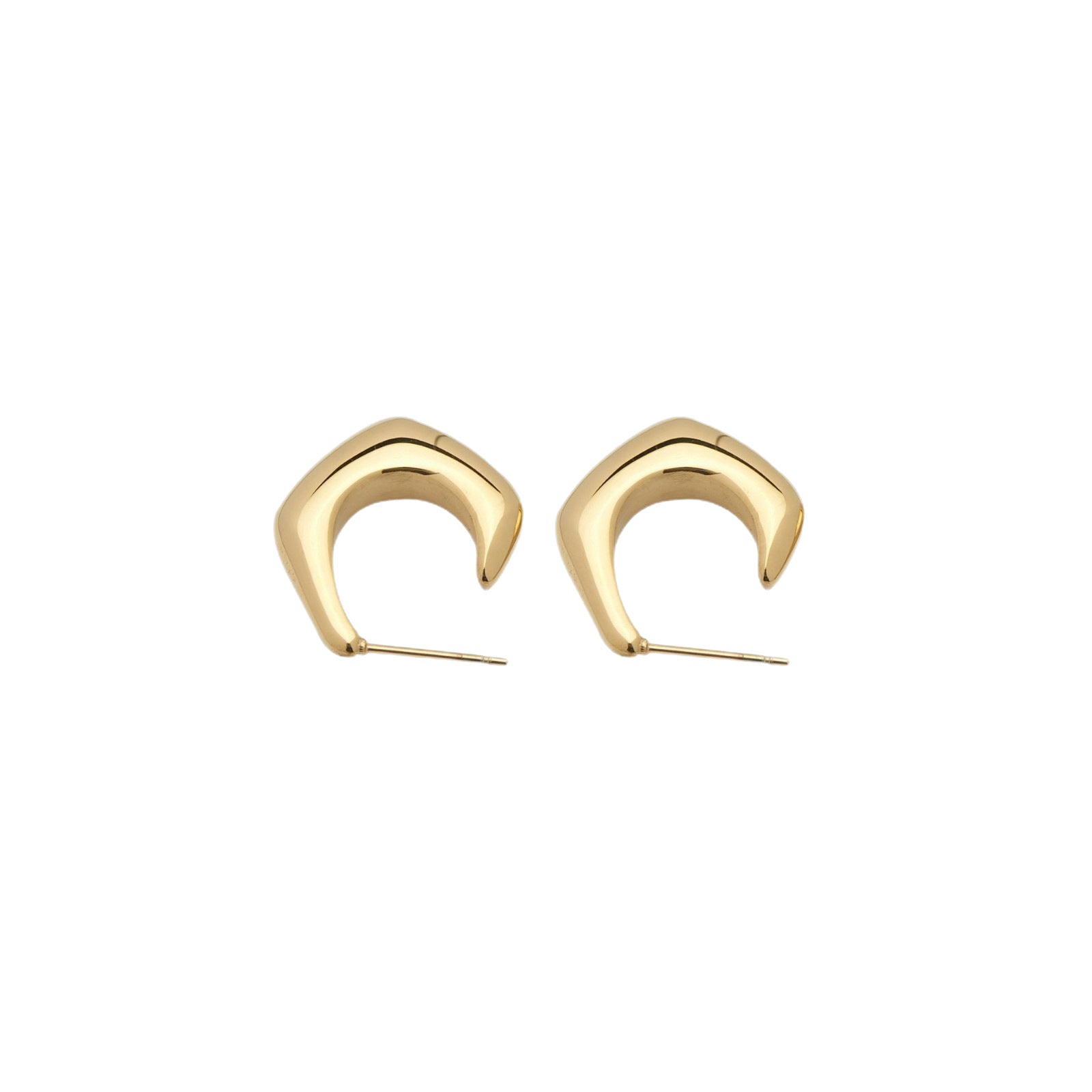 Stylish retro water drop earrings