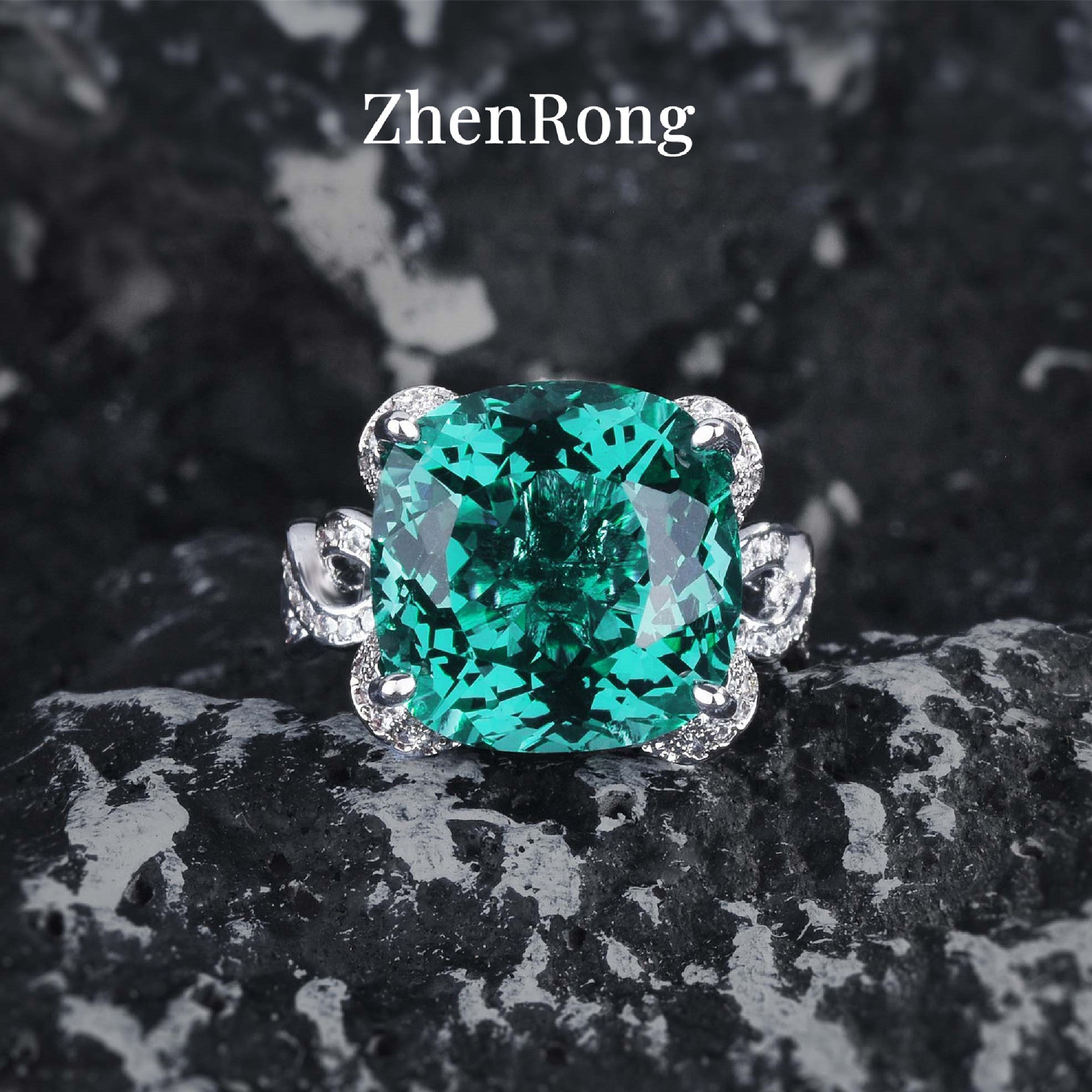 Fashion Aquamarine Topaz Color Treasure Series
