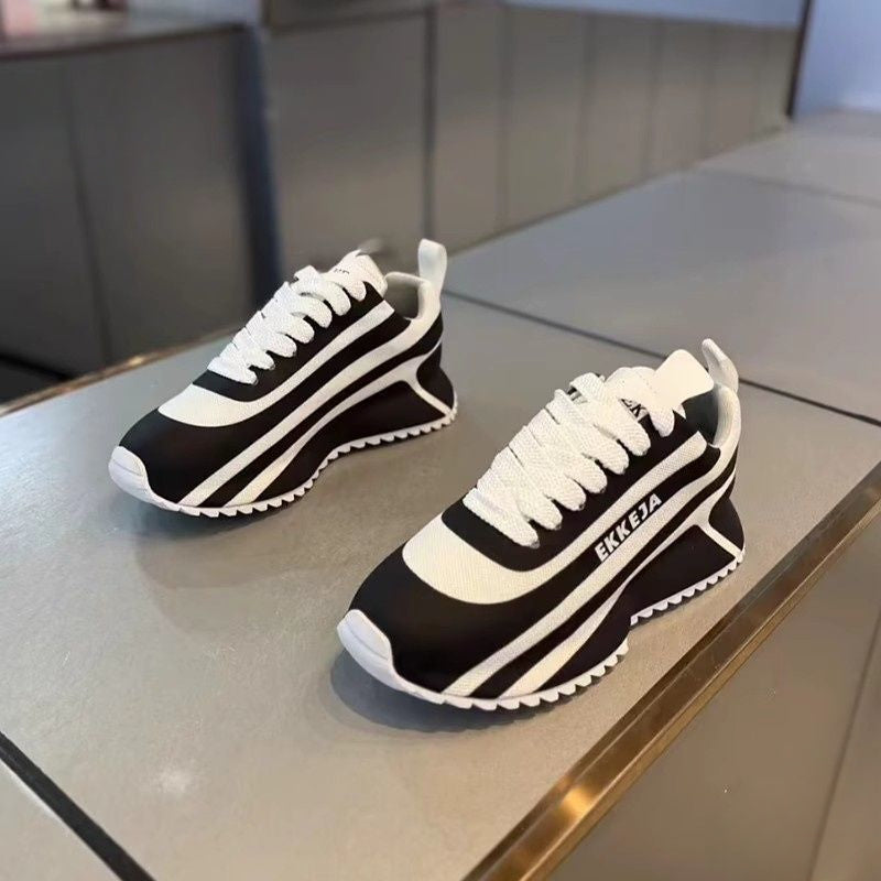 Summer fashion mesh heightening casual sneakers Running shoes and sports shoes for men