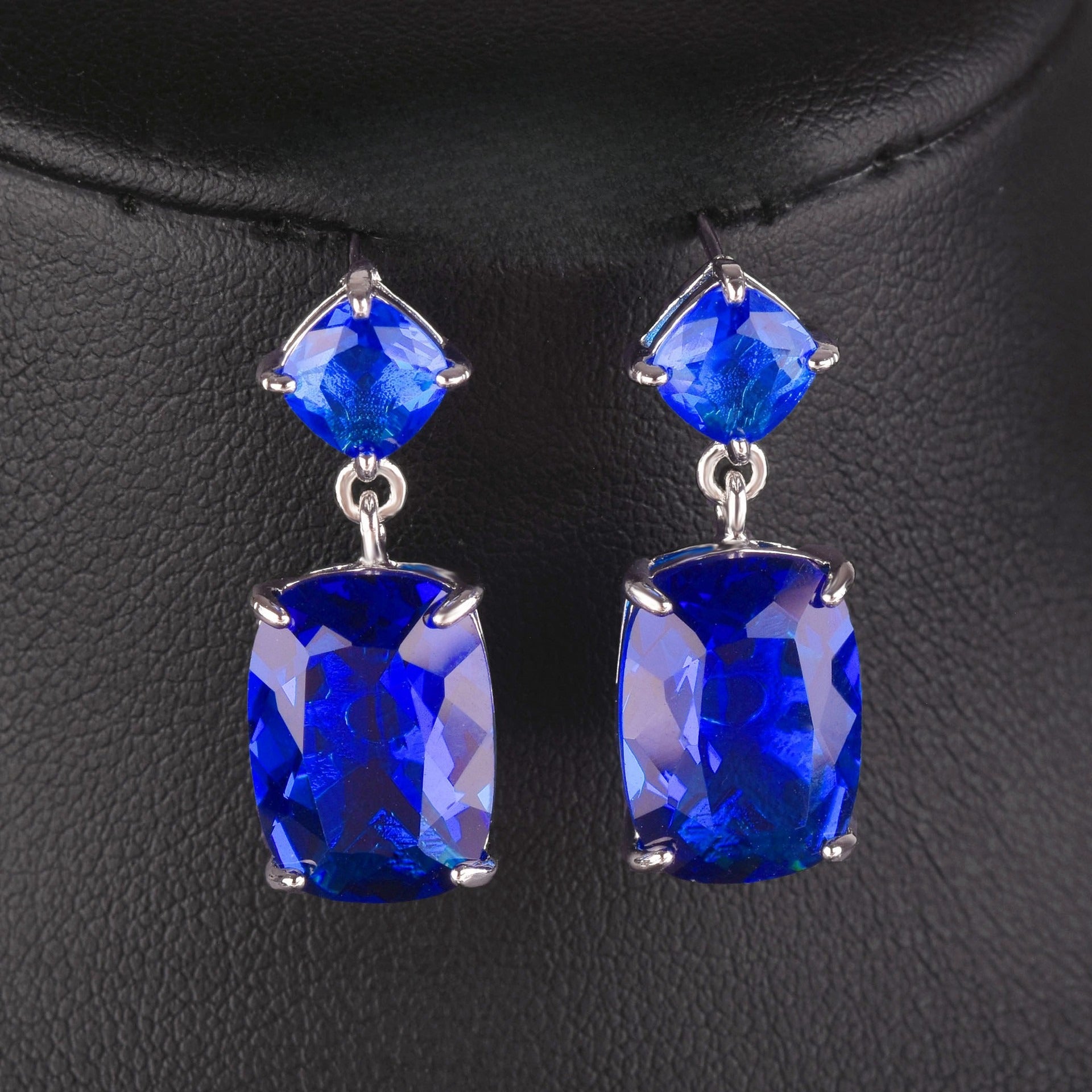 Fashion Sapphire Necklace 20 Carat Colored Treasure Set